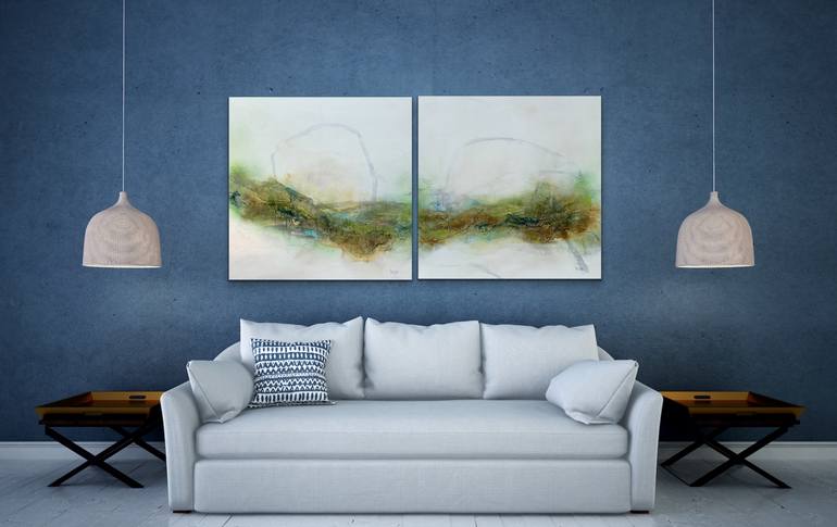 Original Modern Abstract Painting by Kirsten Schankweiler