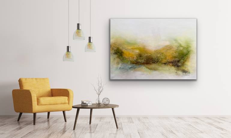 Original Abstract Expressionism Abstract Painting by Kirsten Schankweiler