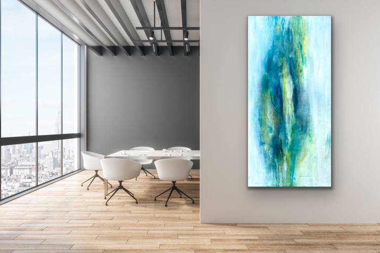 Original Modern Abstract Painting by Kirsten Schankweiler