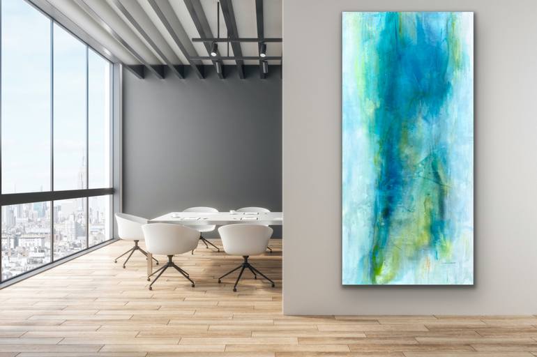 Original Modern Abstract Painting by Kirsten Schankweiler