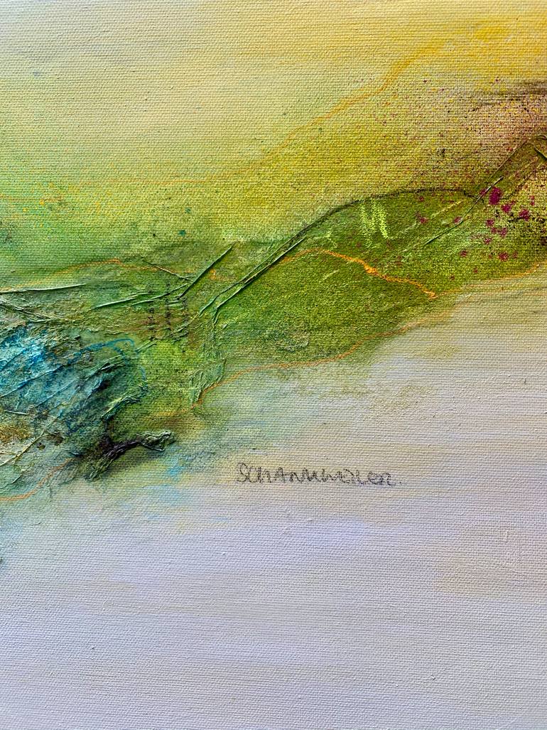 Original Modernism Abstract Painting by Kirsten Schankweiler
