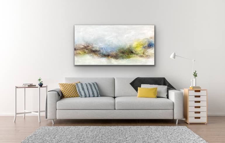 Original Abstract Landscape Painting by Kirsten Schankweiler