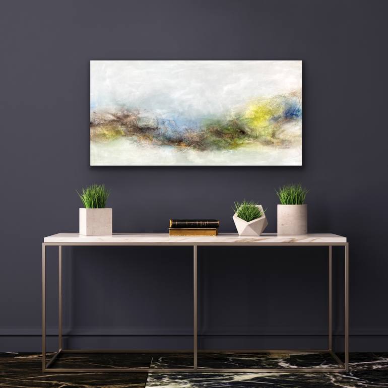 Original Abstract Landscape Painting by Kirsten Schankweiler