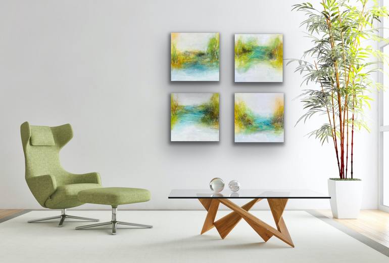 Original Modern Abstract Painting by Kirsten Schankweiler