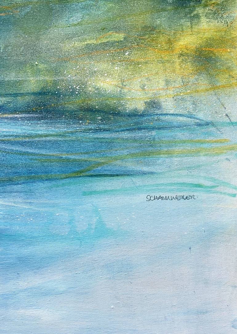 Original Abstract Landscape Painting by Kirsten Schankweiler