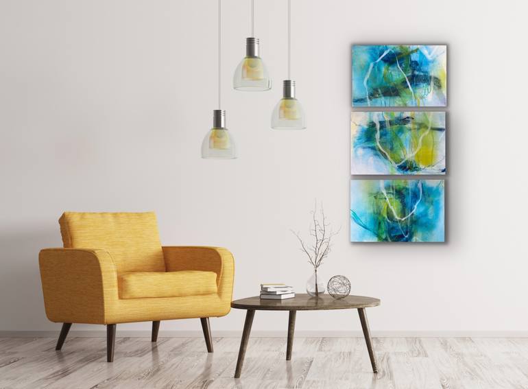 Original Modern Abstract Painting by Kirsten Schankweiler