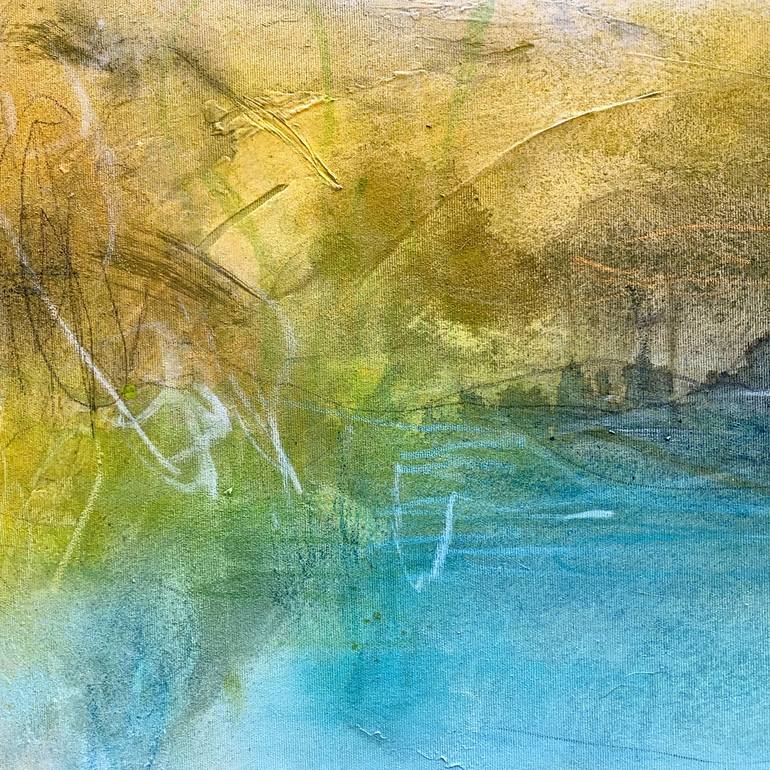 Original Abstract Landscape Painting by Kirsten Schankweiler