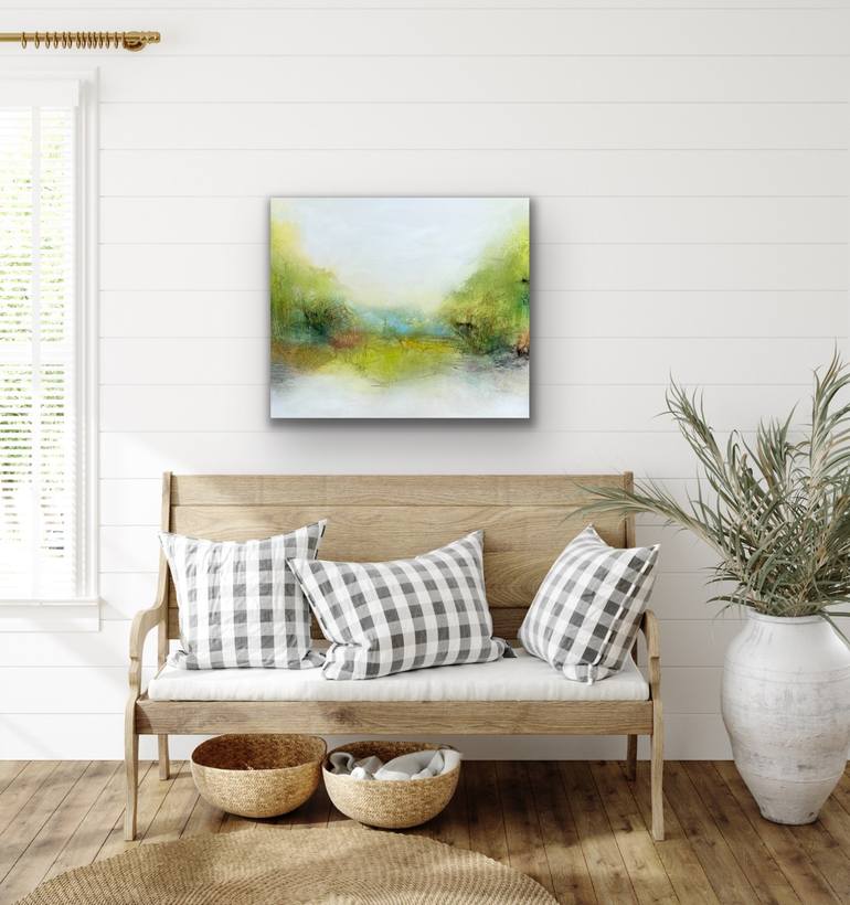 Original Abstract Painting by Kirsten Schankweiler