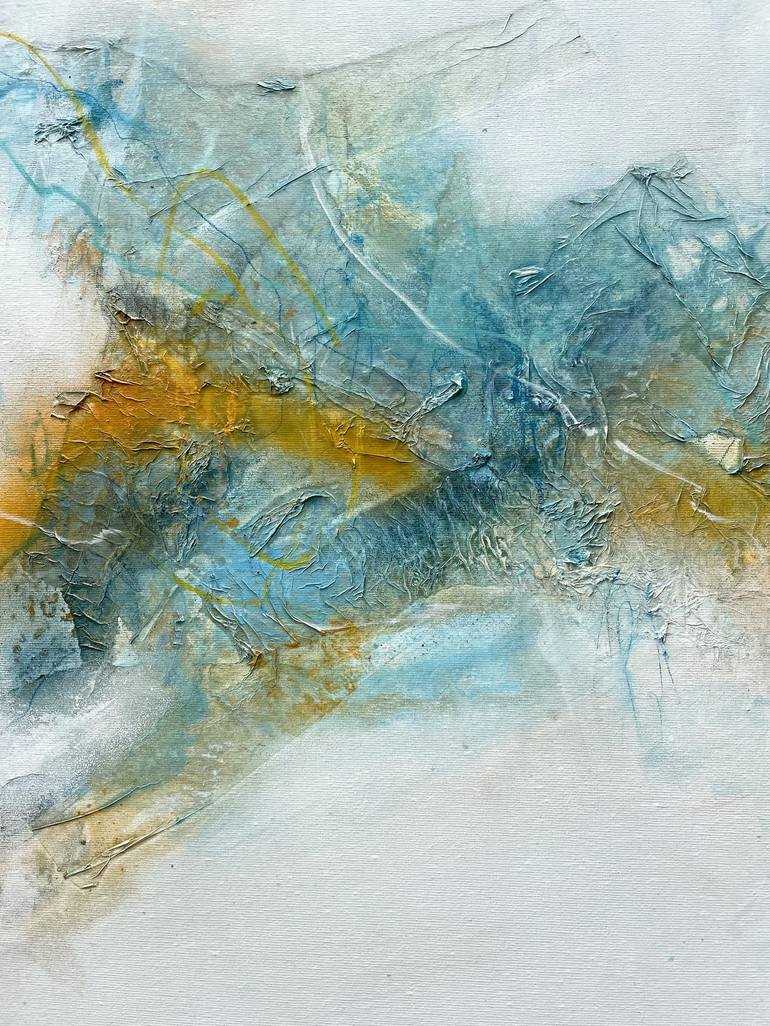 Original Abstract Expressionism Abstract Painting by Kirsten Schankweiler