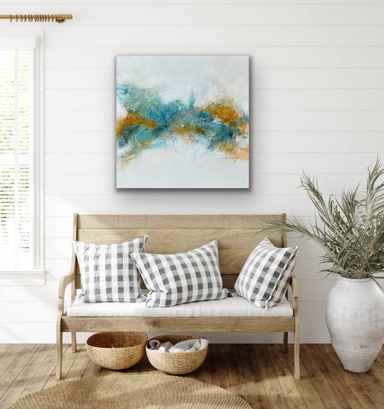 Original Abstract Painting by Kirsten Schankweiler