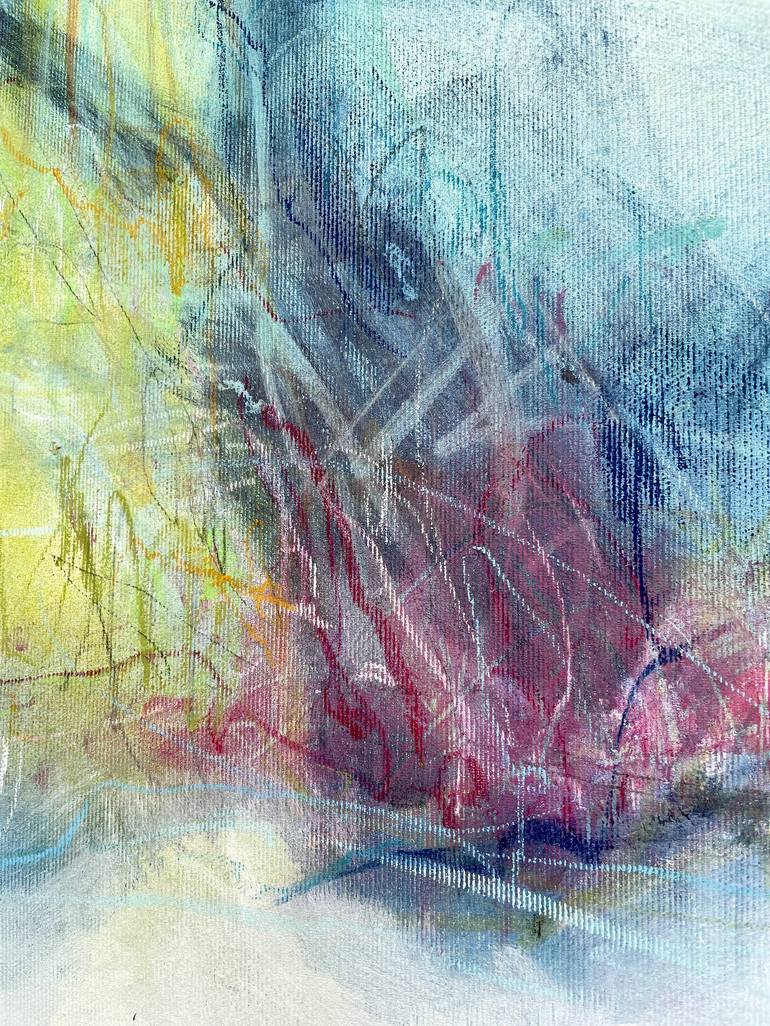 Original Abstract Expressionism Abstract Painting by Kirsten Schankweiler