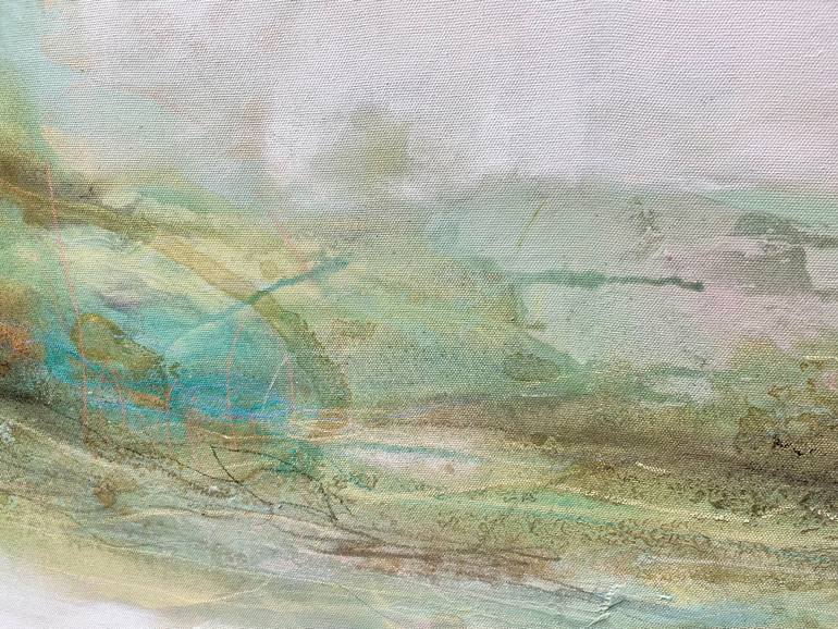 Original Abstract Expressionism Abstract Painting by Kirsten Schankweiler