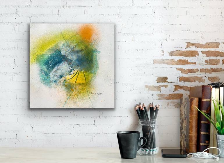 Original Abstract Painting by Kirsten Schankweiler