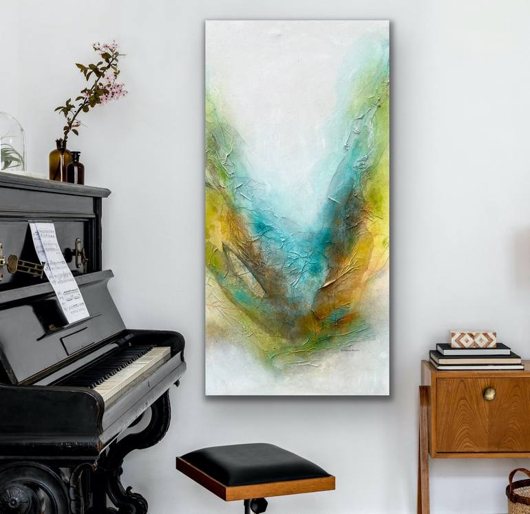 Original Abstract Painting by Kirsten Schankweiler