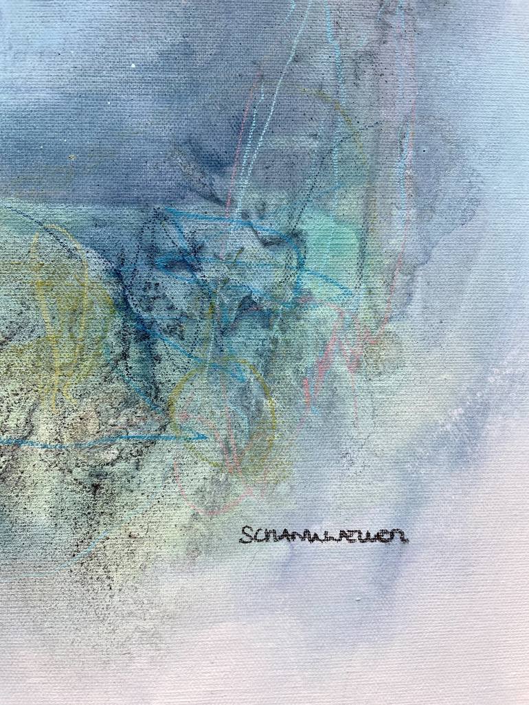 Original Abstract Painting by Kirsten Schankweiler