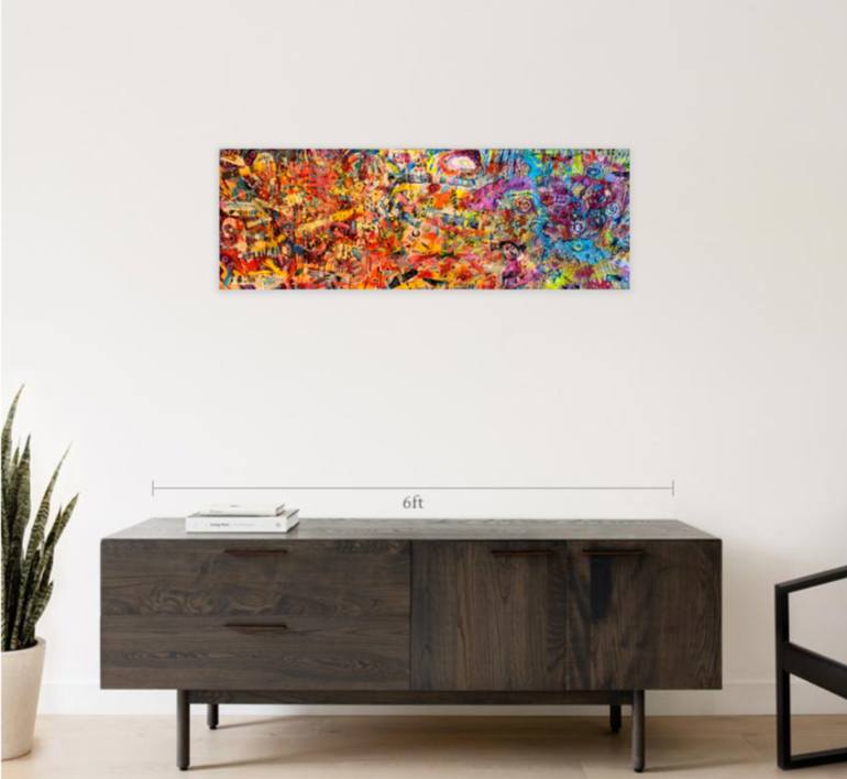 Original Abstract Expressionism Abstract Painting by Will Joubert Alves
