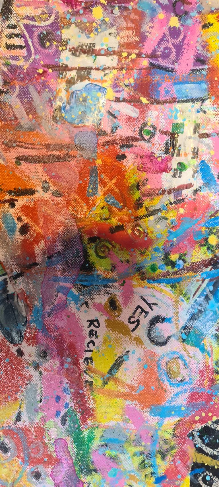 Original Abstract Expressionism Abstract Painting by Will Joubert Alves