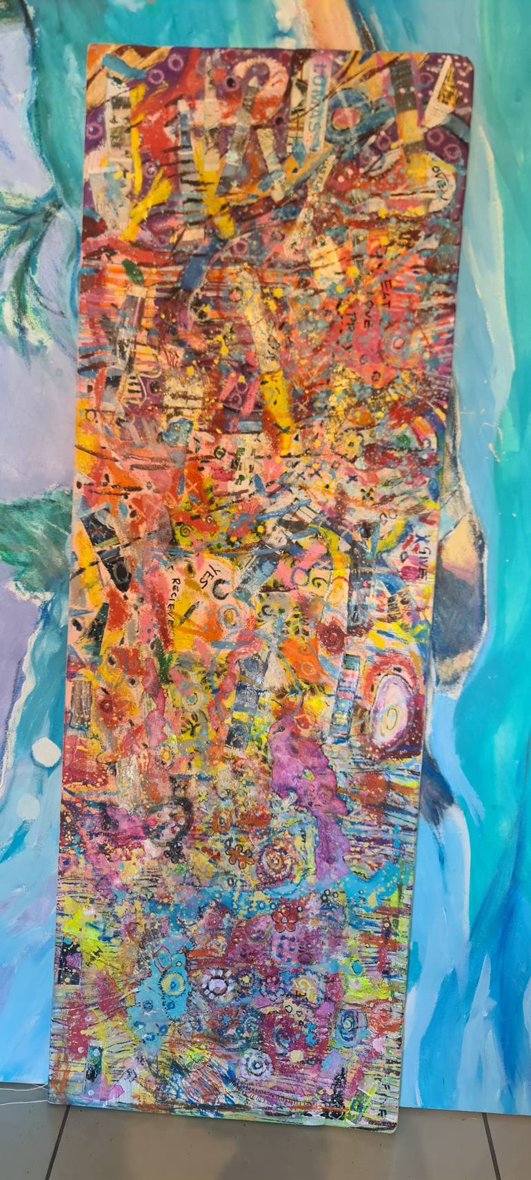 Original Abstract Expressionism Abstract Painting by Will Joubert Alves