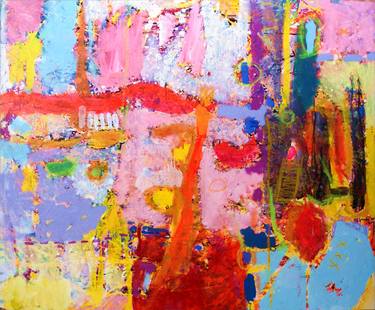 Original Abstract Expressionism Abstract Paintings by Will Joubert Alves