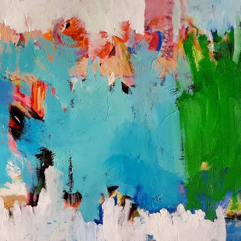 Original Abstract Expressionism Abstract Painting by Will Joubert Alves