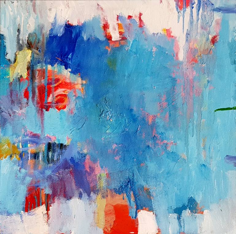 Original Abstract Expressionism Abstract Painting by Will Joubert Alves