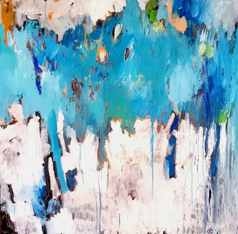 Original Abstract Expressionism Abstract Painting by Will Joubert Alves