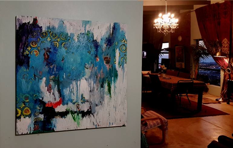 Original Abstract Expressionism Abstract Painting by Will Joubert Alves