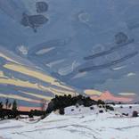 Moraine Sundown by Harry Stooshinoff