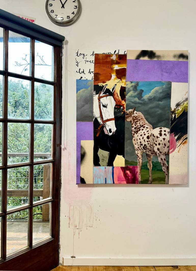 Original Classicism Animal Painting by Nadia Jaber