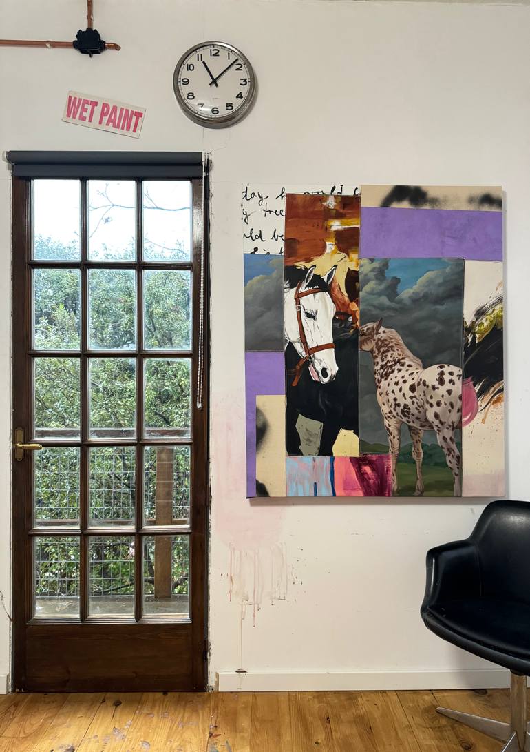 Original Classicism Animal Painting by Nadia Jaber