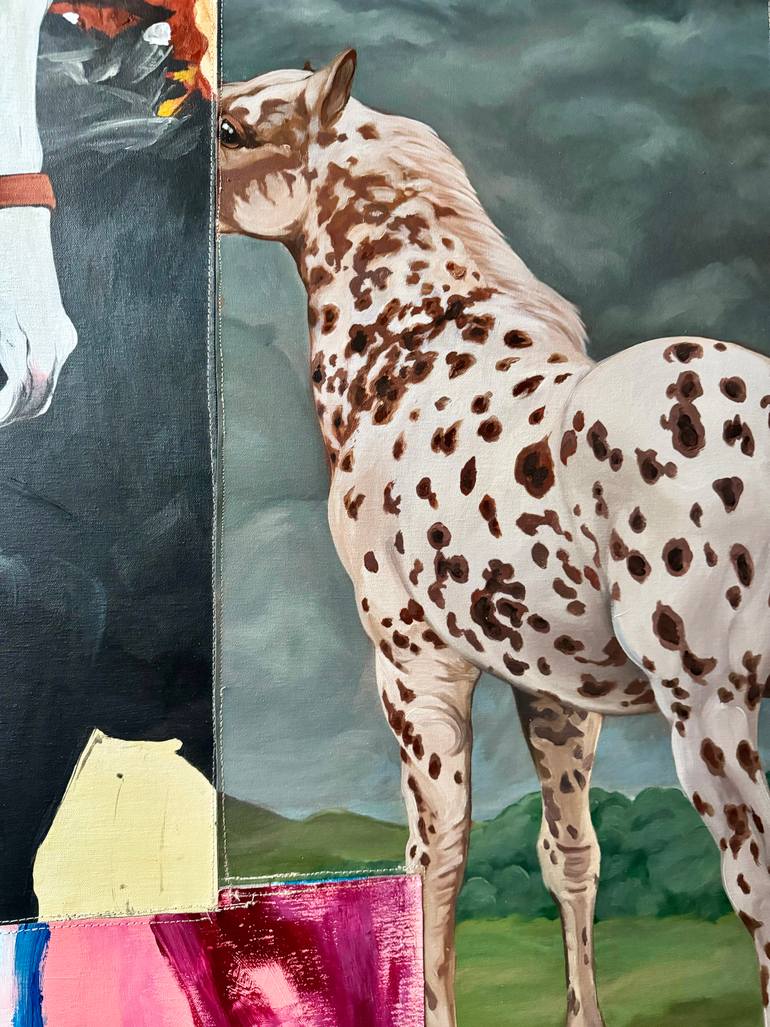 Original Classicism Animal Painting by Nadia Jaber