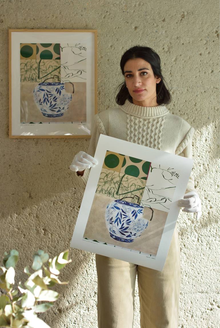 Original Botanic Printmaking by Nadia Jaber