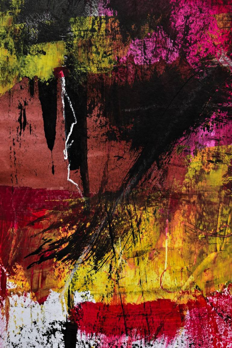 Original Abstract Painting by David Rabie