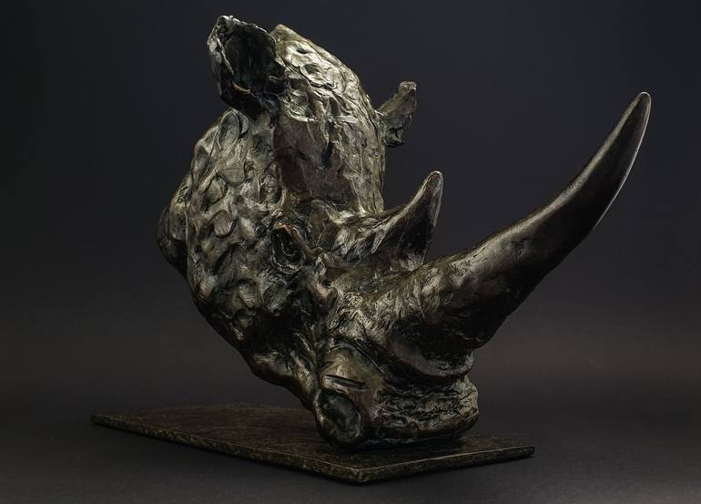 Original Contemporary Animal Sculpture by David Rabie