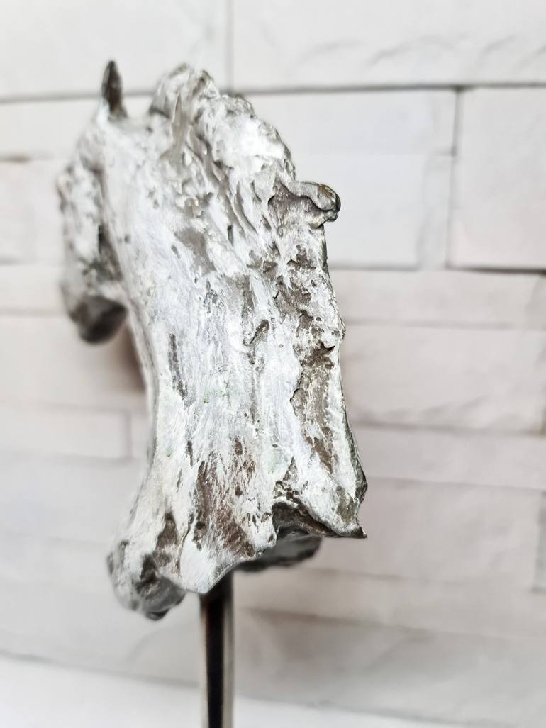 Original Contemporary Horse Sculpture by David Rabie