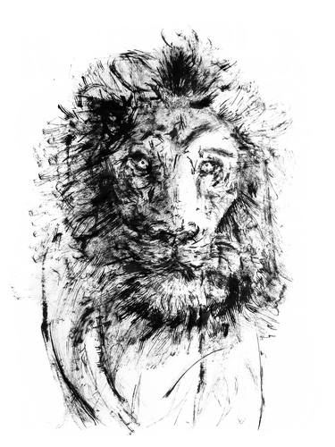 Print of Animal Drawings by David Rabie