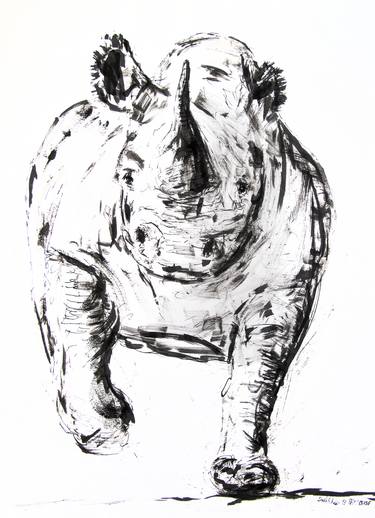 Print of Abstract Animal Drawings by David Rabie