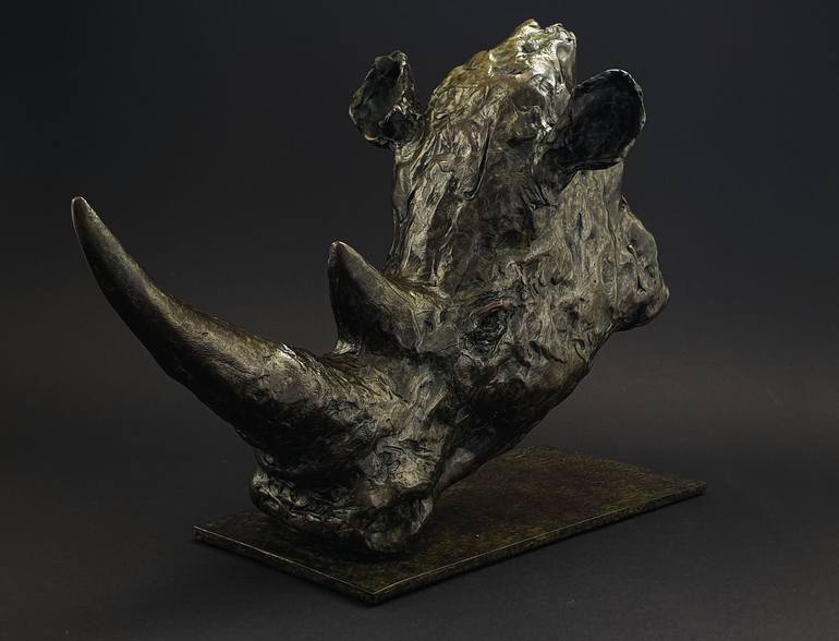 Original Contemporary Animal Sculpture by David Rabie