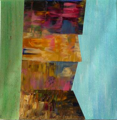 Print of Abstract Cities Paintings by Laurence Friedlander