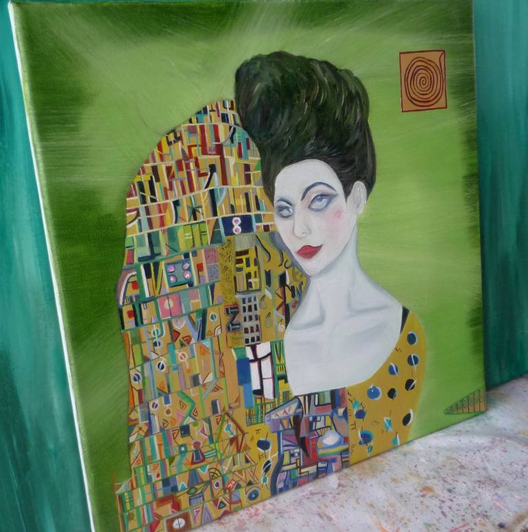 Original Portrait Painting by Laurence Friedlander