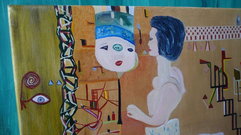Original Contemporary Women Painting by Laurence Friedlander