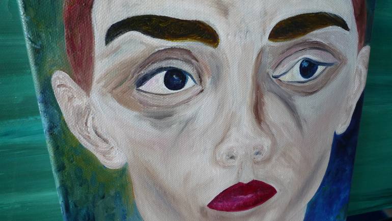 Original Expressionism Pop Culture/Celebrity Painting by Laurence Friedlander