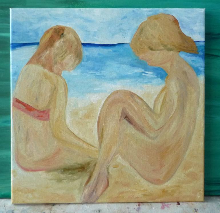 Original Contemporary Children Painting by Laurence Friedlander