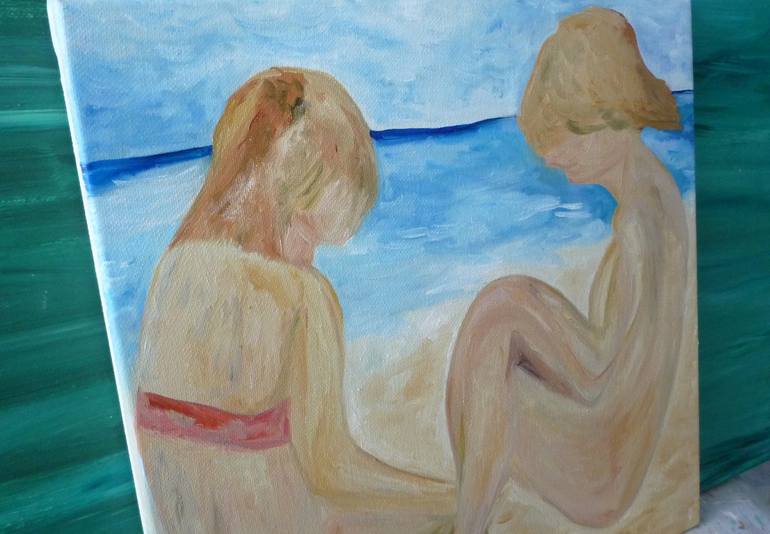 Original Contemporary Children Painting by Laurence Friedlander
