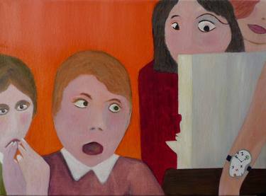 Original Contemporary Women Painting by Laurence Friedlander