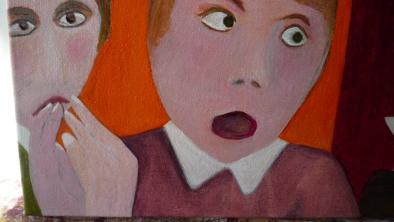 Original Contemporary Women Painting by Laurence Friedlander