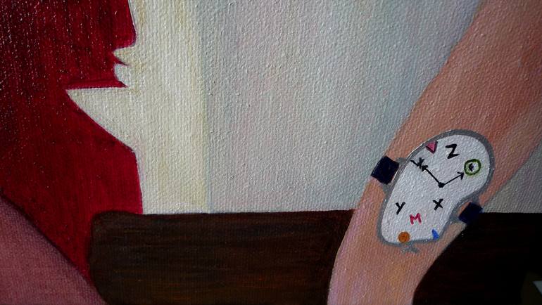 Original Contemporary Women Painting by Laurence Friedlander