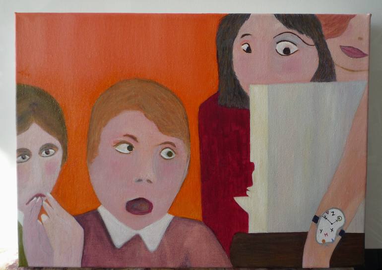 Original Contemporary Women Painting by Laurence Friedlander