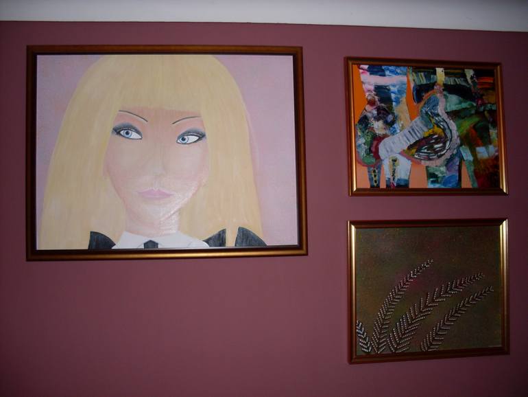 Original Figurative Erotic Painting by Laurence Friedlander