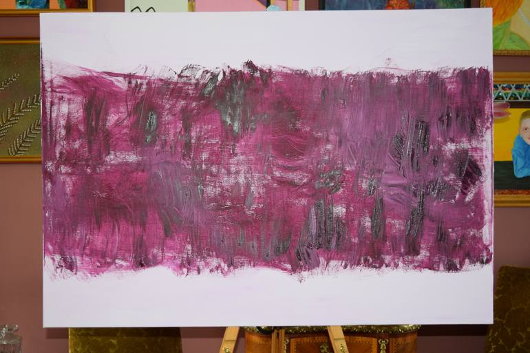 Original Abstract Painting by Laurence Friedlander